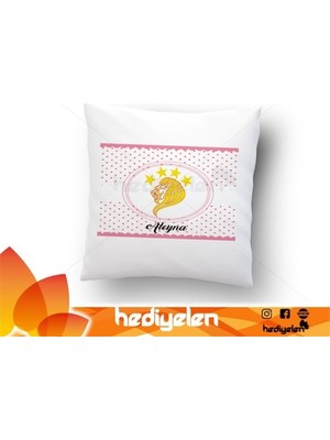 Hediyelen Yastık - Aslan Tasarımlı