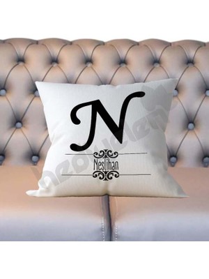 Hediyelen Harf Yastık N