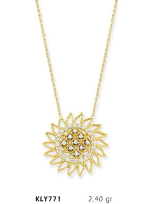 Harem Altın 14 Ayar Altın Güneş Kolye Kly771