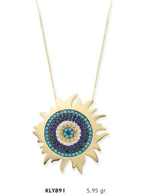 Harem Altın 14 Ayar Altın Güneş Kolye Kly891