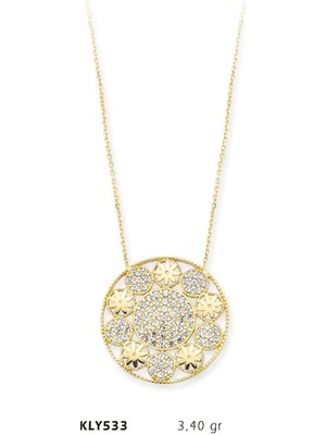 Harem Altın 14 Ayar Altın Papatya Kolye Kly533