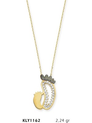 Harem Altın 14 Ayar Altın Anne Bebek Ayağı Kolye Kly1162