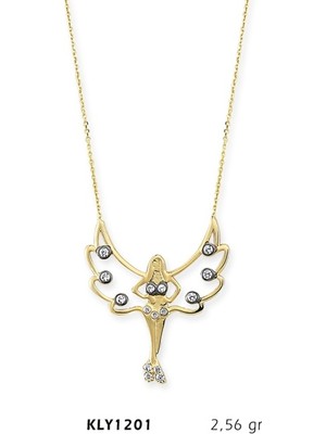 Harem Altın 14 Ayar Altın Peri Kızı Kolye Kly1201