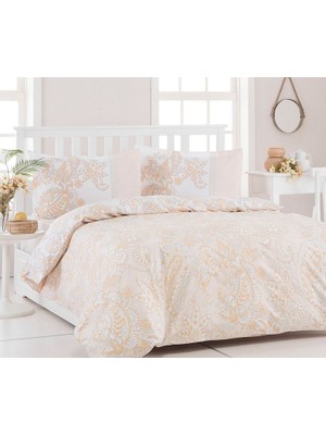 Özdilek Çift Kişilik Ranforce Nevresim Takımı Krem Esther