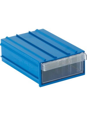 Sembol Plastik Set 102 Mavi Şefaf Plastik Çekmeceli Kutu