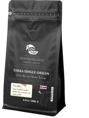 Coffeetropic Terra Single Origin Costa Rica Los Santos Tarrazu 250 gr