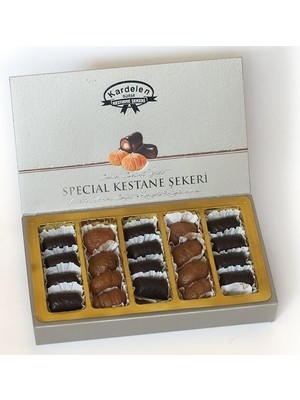 Kardelen Hediyelik Spesial Kestane Şekeri 500 g Kestane Aromalı Özel Tatlı Lezzet