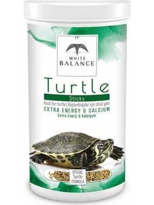White Balance Turtle Sticks Kaplumbağa Yemi 1000 ml  Ambalaj