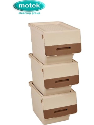 Motek Çok Amaçlı Düzenleyici 3'Lü Mini Set (3*12 Lt)