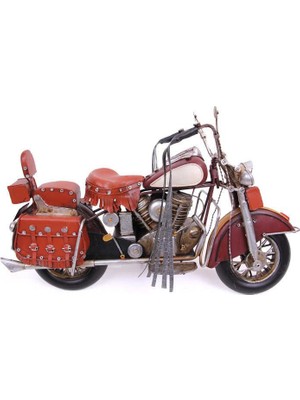 Evim Tatlı Evim Dekoratif Metal Motosiklet Freedom 41 cm