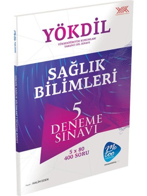 1310 Yökdil Sağlık Bilimeri 5 Deneme Sınavı