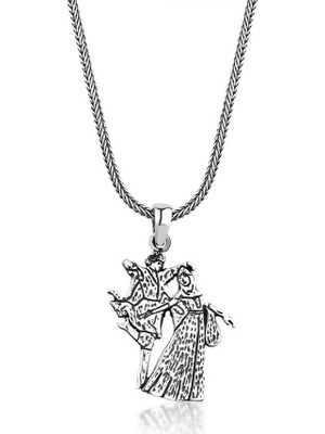 Takıhan  925 Ayar Gümüş Kafkas Kolyesi