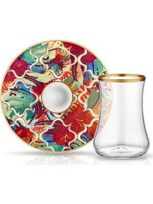 Koleksiyon Dervısh Çay Set 6'Lı Amazon Tropıc