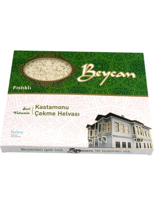 Beycan Çekme Helva 500 gr Özel Vakumlu Fıstıklı