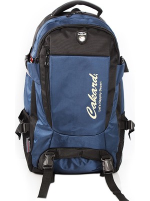 Cakard Dağcı Sırt Çantası 50 Litre 20"İnç Laptop Bölmeli - Lacivert