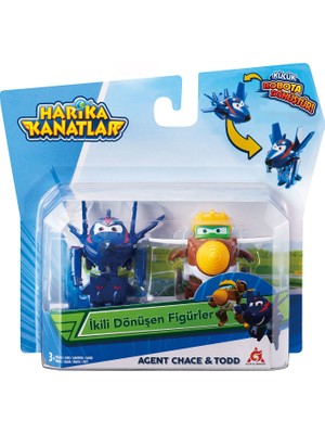 Harika Kanatlar 2´li Mini Figür Todd & Ajan Chase