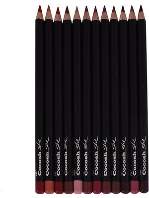 Cocosh She Lip Liner 12'li Dudak Kalemi Seti
