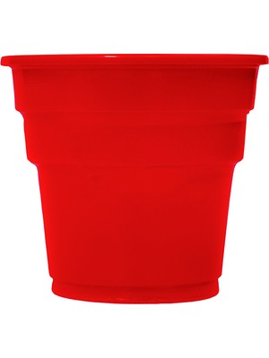 Niceplast Kırmızı Plastik Bardak 25'li Paket