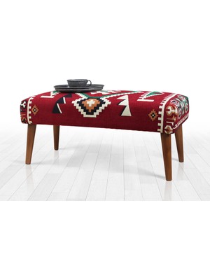 Lorence Home Vezir Kilim Bench Puf - Frigya