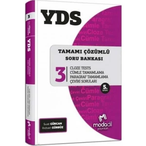 YDS Tamamı Çözümlü Soru Bankası Serisi 3 Cloze Tests