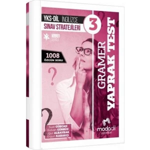 YKS Dil İngilizce Sınav Stratejileri 3 Gramer Yaprak Test