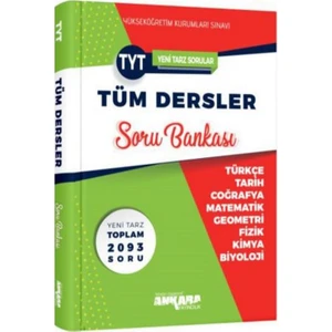 Ankara Yayıncılık TYT Tüm Dersler Soru Bankası