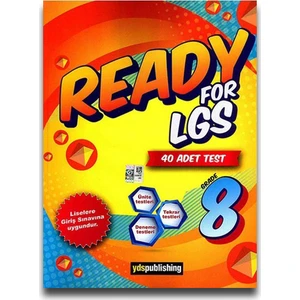 Yds 8. Sınıf İngilizce Ready For LGS 40 Adet Test (Ünite-Tekrar-Deneme)