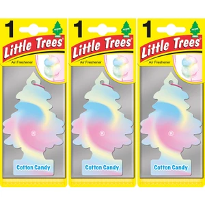 Little Trees Kağıt Koku Cotton Candy 3'lü Paket