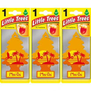 Little Trees 3'lü Mai Tai Asmalı Oto Kokusu