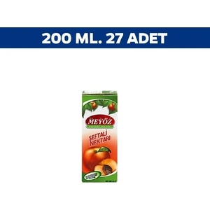 Şeftali Meyvesuyu 200 ml x 27'li