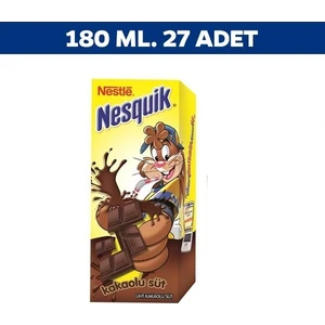 Nesquik Kakaolu Süt 180 ml x 27'li