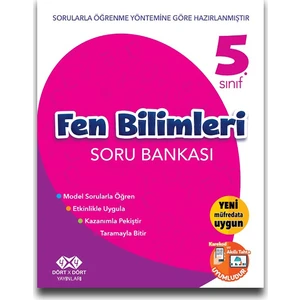 4x4 5. Sınıf Fen Bilimleri Soru Bankası