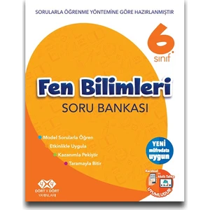 4x4 6. Sınıf Fen Bilimleri Soru Bankası