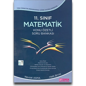 Esen Yayınları 11. Sınıf İleri Düzey Matematik Konu Özetli Soru Bankası