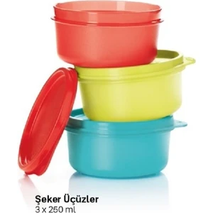 Şeker Üçüzler ( Saklama Kabı ) Hasgül