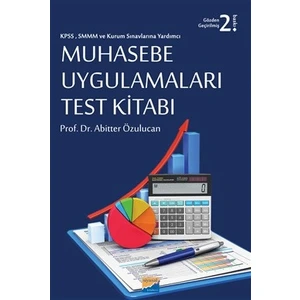 Muhasebe Uygulamaları Test Kitabı