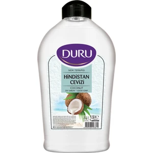 Hindistan Cevizli Sıvı Sabun 1.5 lt Cilt İçin Nemlendirici Özellikte