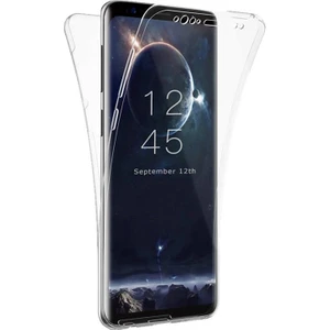 Samsung Galaxy S9 Plus Kılıf Ön Arka Şeffaf Silikon Koruma Şeffaf