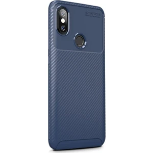 Xiaomi Red Mi Note 5 Pro Kılıf Negro Karbon Dizayn Silikon