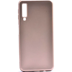 Case Street Samsung Galaxy A7 2018 A750F Kılıf Premier Silikon Gold