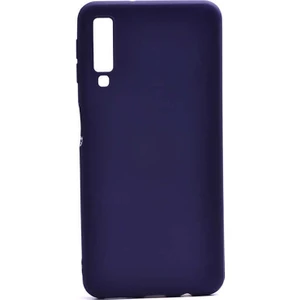 Case Street Samsung Galaxy A7 2018 A750F Kılıf Premier Silikon Lacivert