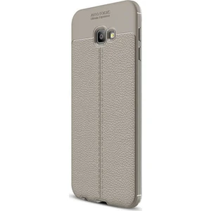 Samsung Galaxy J4 Plus Kılıf Niss Silikon Deri Görünümlü