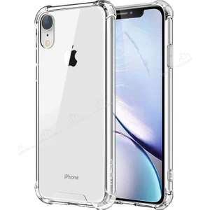 Apple iPhone Xr Kılıf AntiShock Ultra Koruma Sert Kapak Şeffaf