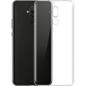 Huawei Mate 20 Lite Kılıf Süper Sillikon Arka Koruma Şeffaf