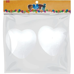 Köpük Kalp 10Cm 2Li