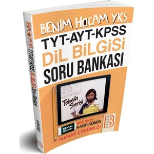 Benim Hocam Yayınları 2019 TYT-AYT-KPSS Dil Bilgisi Çözümlü Soru Bankası