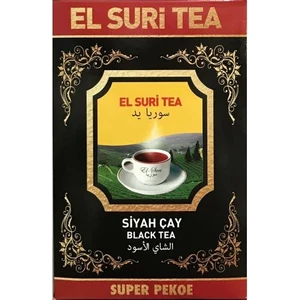 El Suri Tea Süper Pekoe Yaprak Saf Seylan Çay Net 800 gr