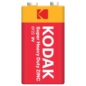 1 Adet Çinko Karbon Shrink 9 Volt Pil