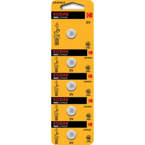 CR1616 Lityum Para Pil - 5'li Paket