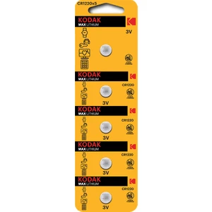 CR1220 Lityum Para Pil - 5'li Paket